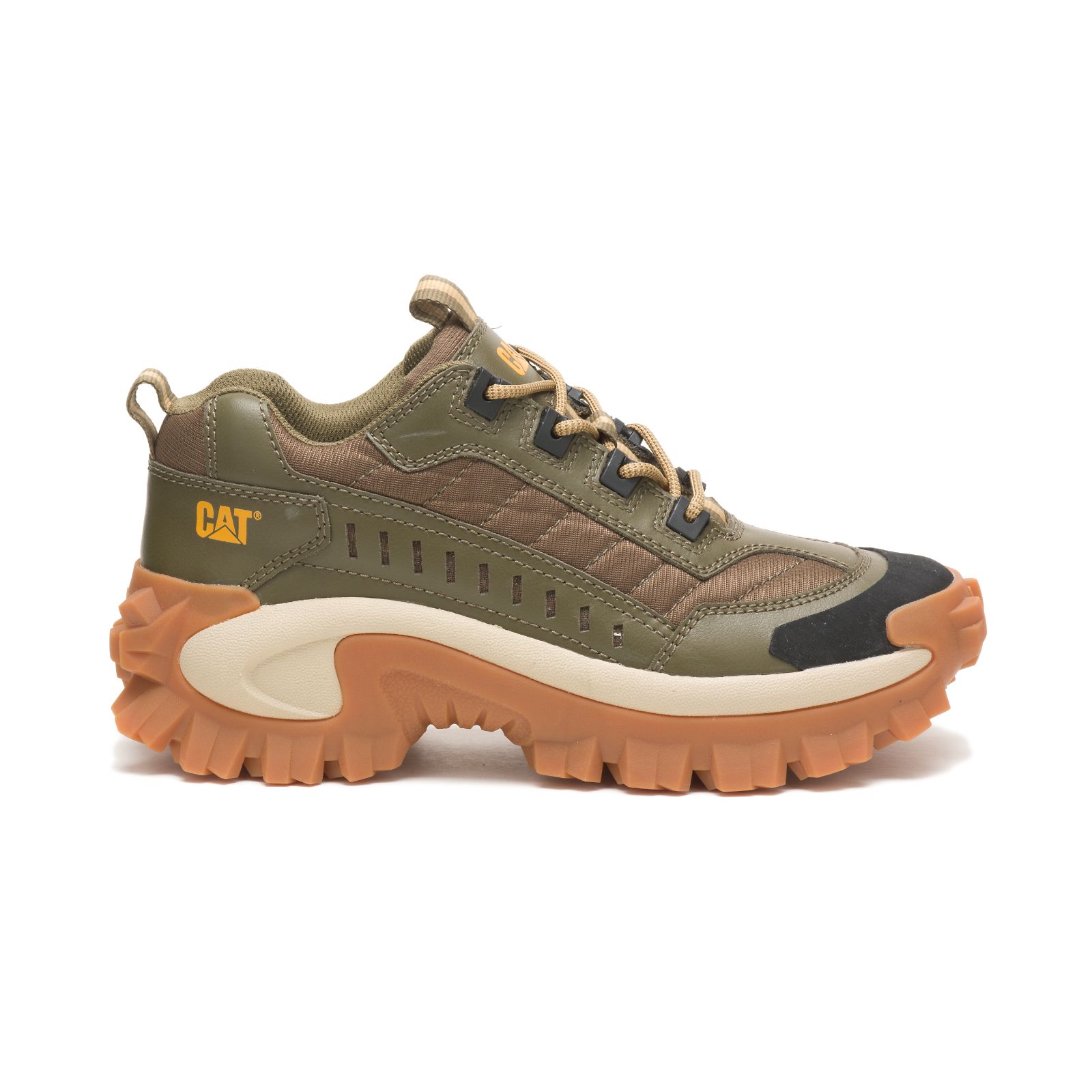 Women's Caterpillar Intruder Casual Shoes Dark Olive Ireland XAYJ78312